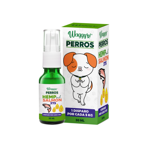 Waggy's | Aceite CBD para Perros Espectro Amplio Hasta 1500 mg | 30 ml