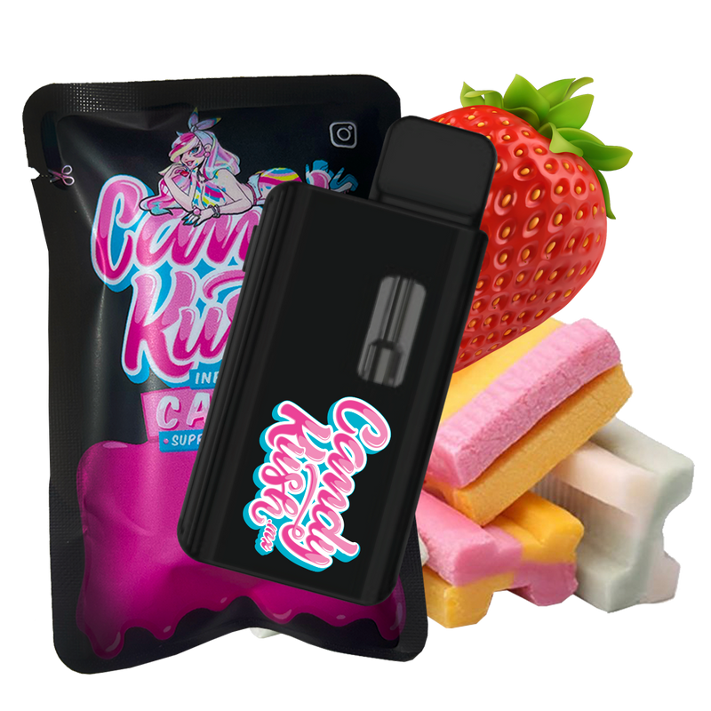 Candy Kush | Vape Desechable Sweet Funny Puff HHC 1100 mg | 3 ml | Pluma de Wax