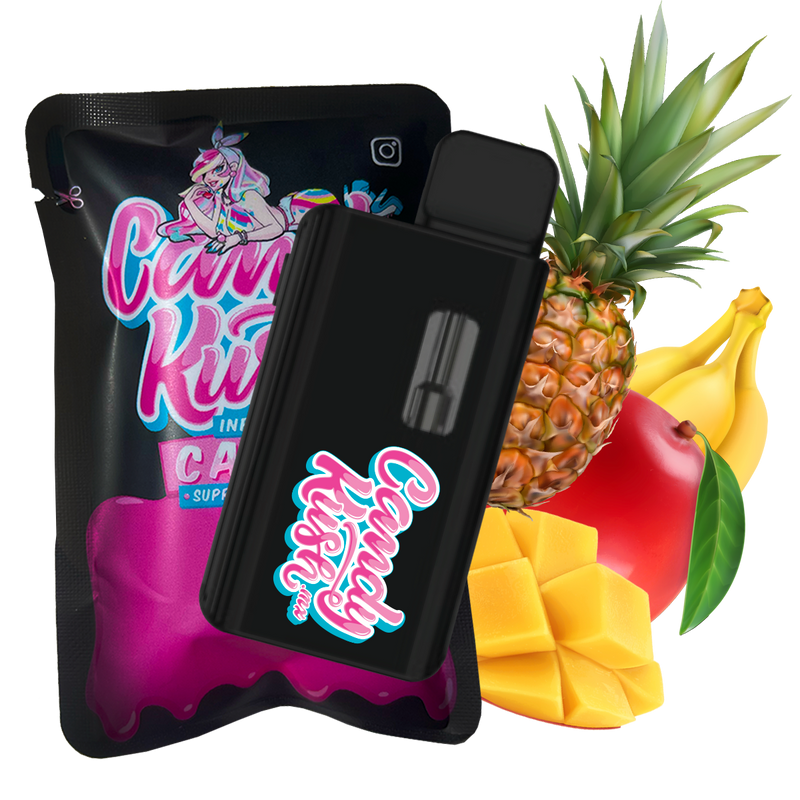 Candy Kush | Vape Desechable Sweet Funny Puff HHC 1100 mg | 3 ml | Pluma de Wax