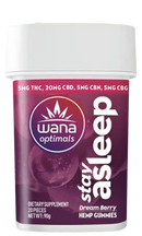 Wana | Gomitas Stay Sleep THC 5 mg/pza + CBD 20 mg/pza | 10 piezas