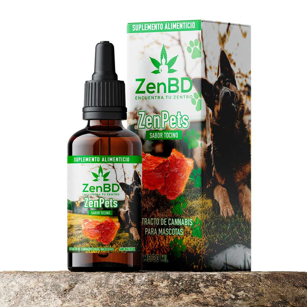 ZenBD | Aceite CBD para Mascotas E. Amplio 500 mg | 30 ml