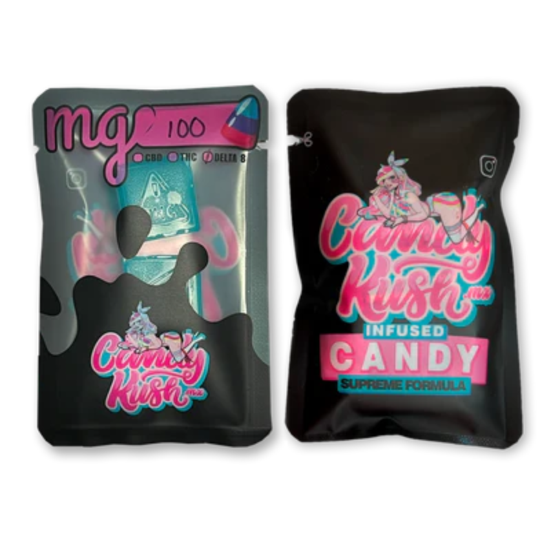 Candy Kush | Gomitas CK Delta 8 THC 50 mg/pza | 2 piezas