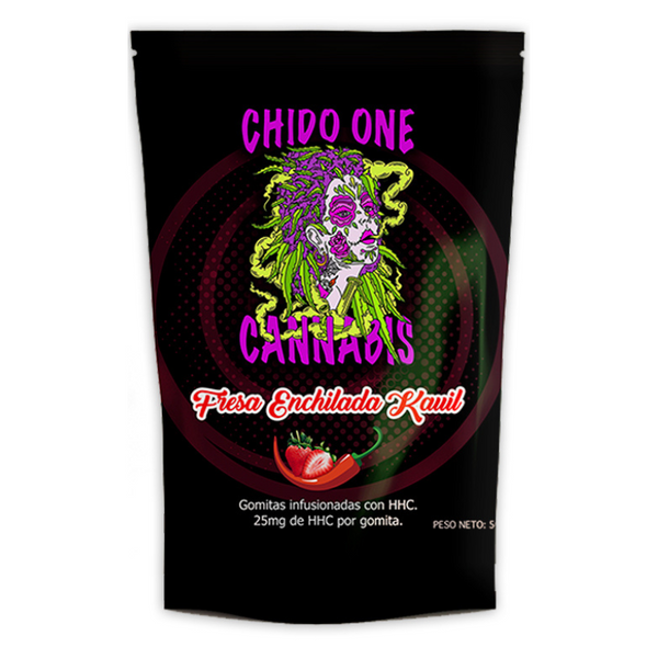 Chido One Cannabis | Gomitas Enchiladas HHC 25 o 35 mg/pza | 2 ó 15  piezas