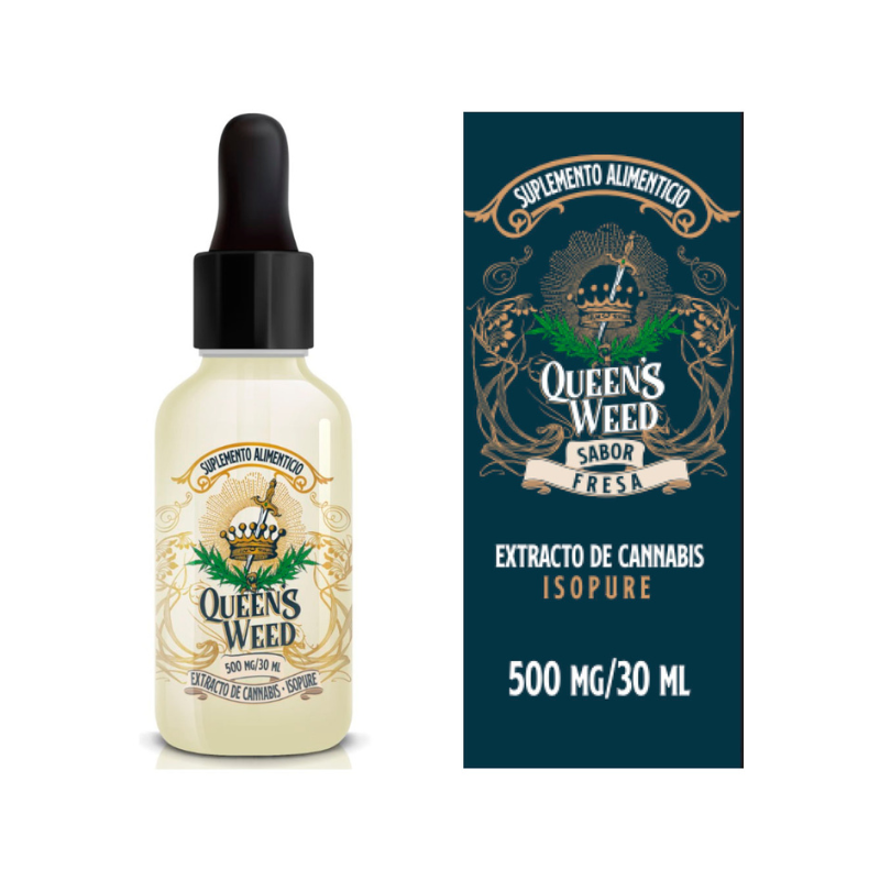 Queens Weed | Aceite CBD Isopure Hasta 6000 mg | 30 ml