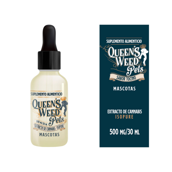 Queens Weed | Aceite CBD para Mascotas Hasta 1000 mg | 30 ml