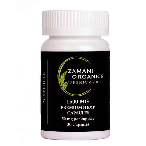 Zamani | Cápsulas CBD 50 mg/pza | 30 piezas