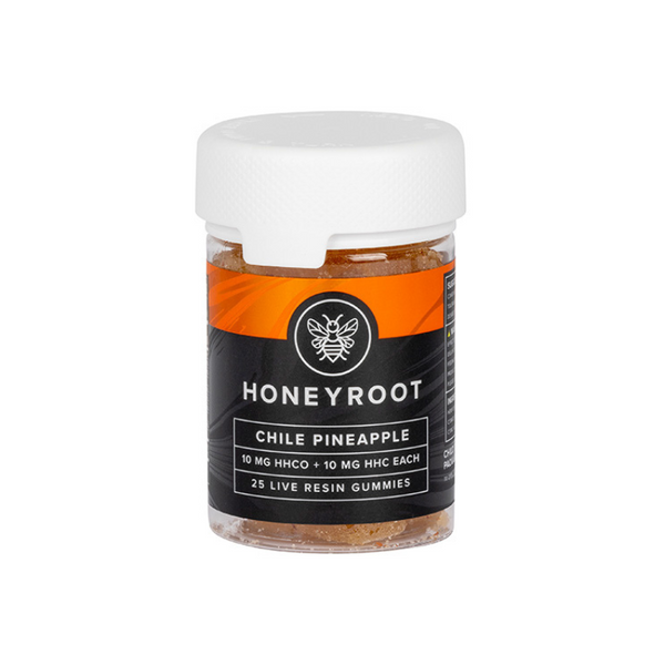 Honeyroot | Gomitas HHC-O 10 mg/pza + HHC 10 mg/pza | 25 piezas
