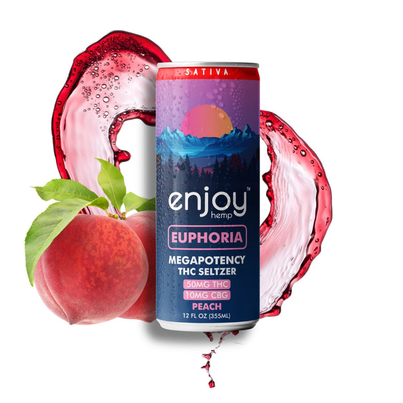 Enjoy hemp | Bebidas Delta 9 THC 50 mg/pza + CBD | 4 pack