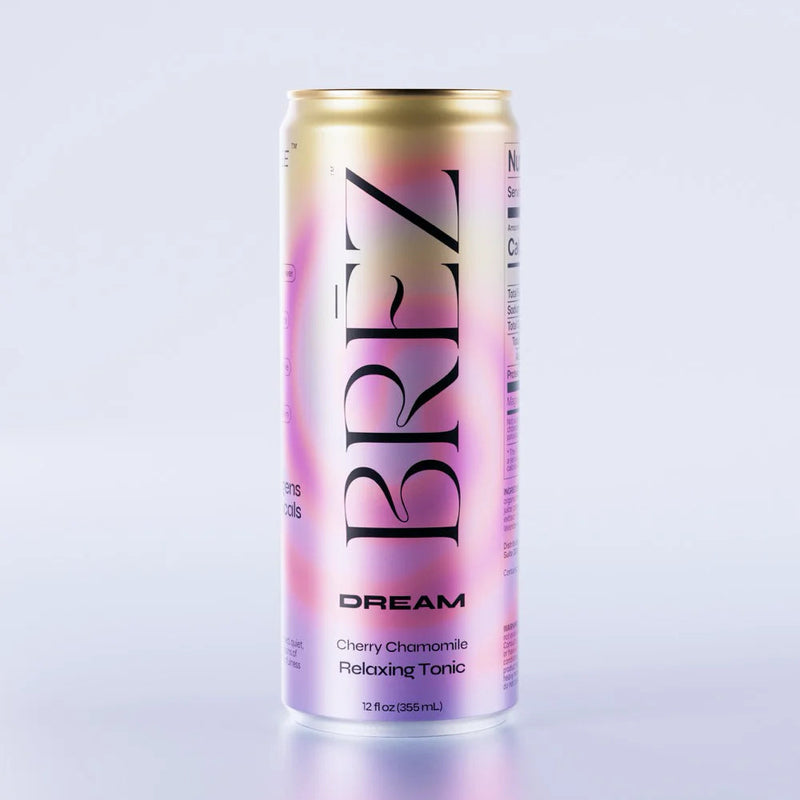 Brez | Bebida Dream |  Hongos Adaptógenos Reishi | 355 ml | 4 pack
