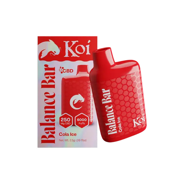 Koi Cbd | Vape Desechable CBD 250 mg | 12 ml | Pluma de Wax