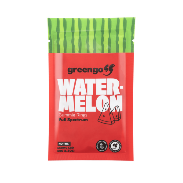 Greengo | Gomitas CBD 30 mg/pza + Melatonina  | 5 piezas