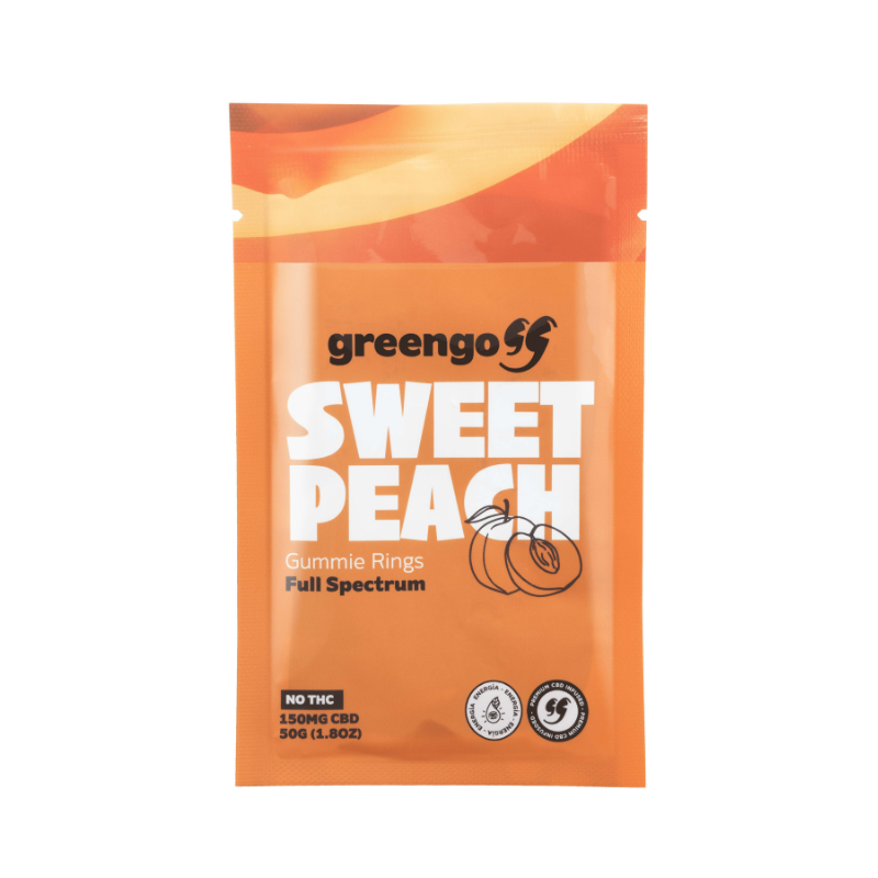 Greengo | Gomitas CBD 30 mg/pza + Vitamina B12 | 5 piezas