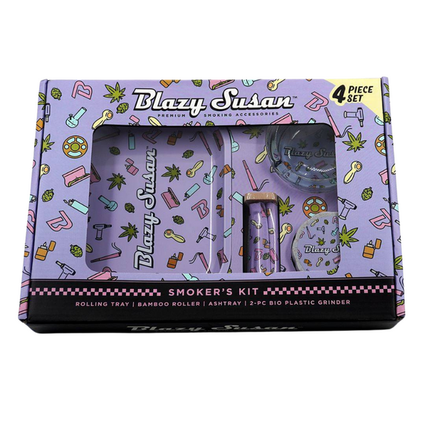 Blazy Susan | Kit de Charola + Roladora + Cenicero + Grinder | 1 pieza