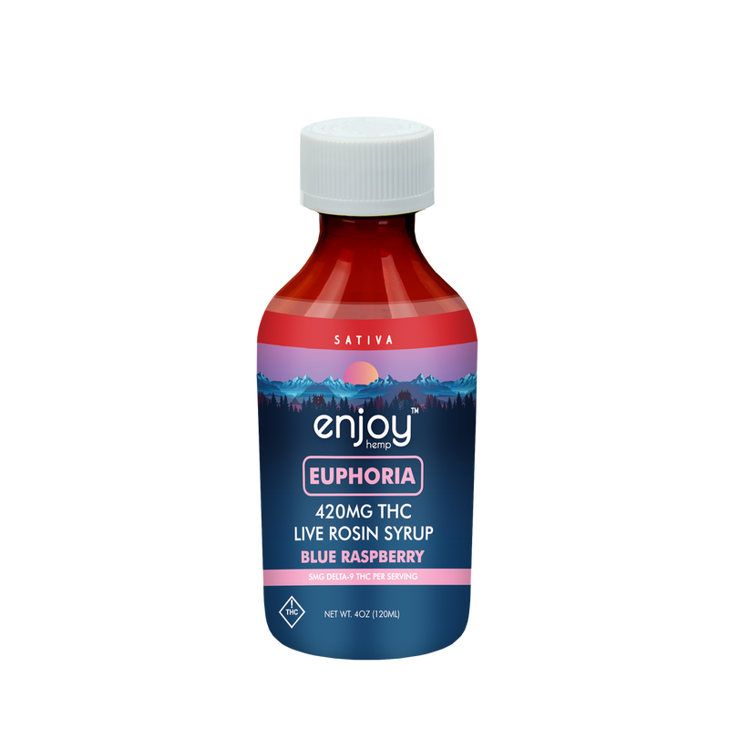 Enjoy Hemp | Jarabe Delta 9 THC 420 mg | 120 ml