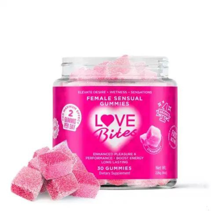 Love Bites | Gomitas Sensual para Mujer | 2 o 30 pzas