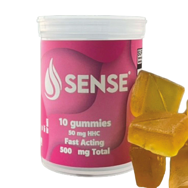 Sense | Gomitas HHC 50 mg/pza | 10 Piezas
