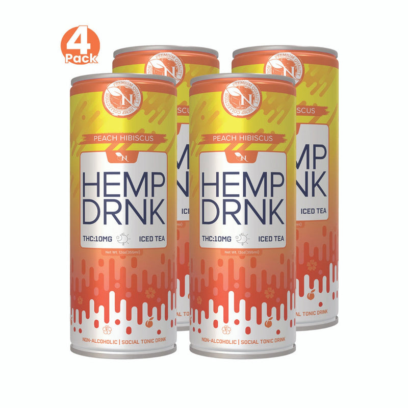 AGFN | Bebida High Seltzer THC 10 mg/pza + CBD 40 mg/pza | 355ml | 4 pack
