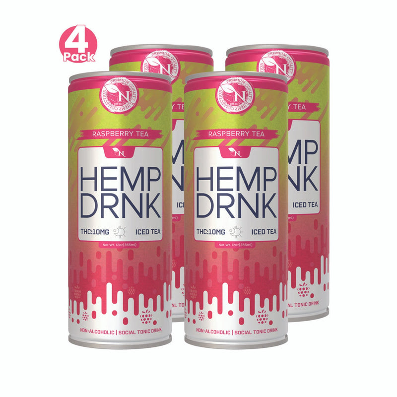 AGFN | Bebida High Seltzer THC 10 mg/pza + CBD 40 mg/pza | 355ml | 4 pack