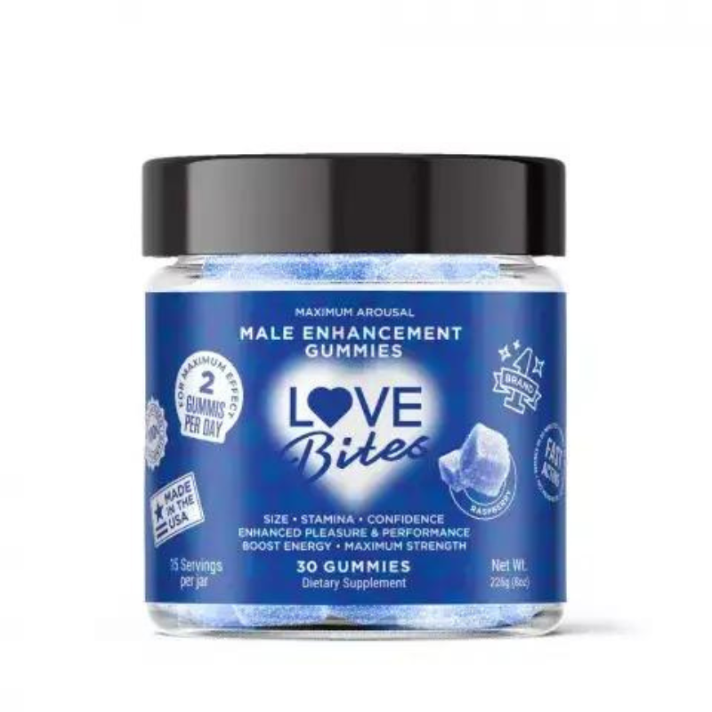 Love Bites | Gomitas Enhancement para Hombre | 2 o 30 pzas