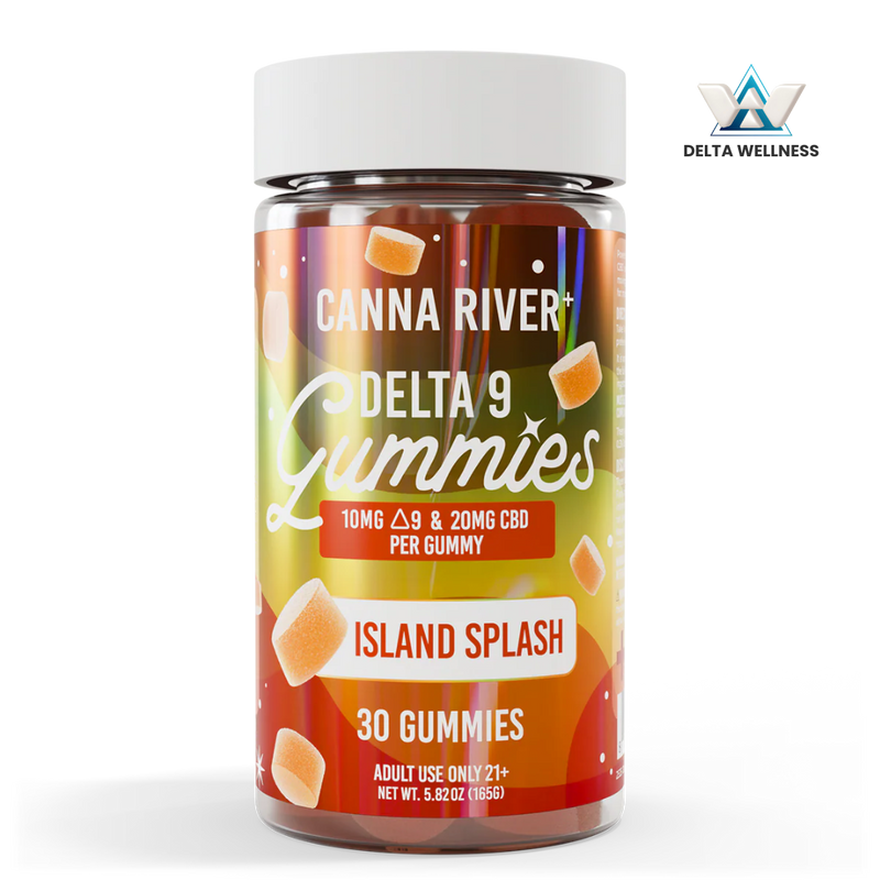 CANNA RIVER | Gomitas Delta 9 THC 10 mg/pza + CBD 20 mg/pza | 30 piezas
