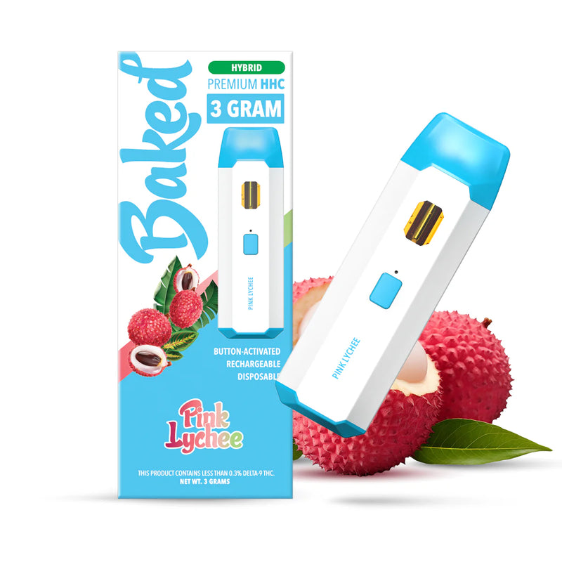 Baked | Vape Desechable HHC 3000 mg | 3 ml | Pluma de Wax