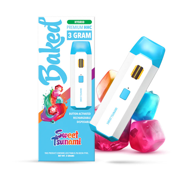 Baked | Vape Desechable HHC 3000 mg | 3 ml | Pluma de Wax