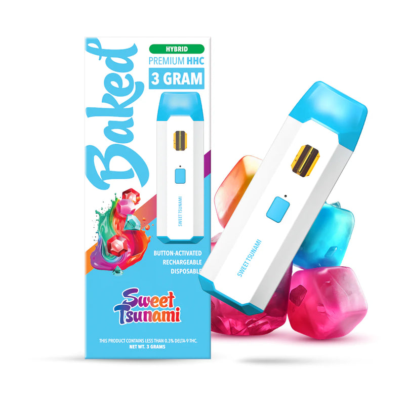 Baked | Vape Desechable HHC 3000 mg | 3 ml | Pluma de Wax