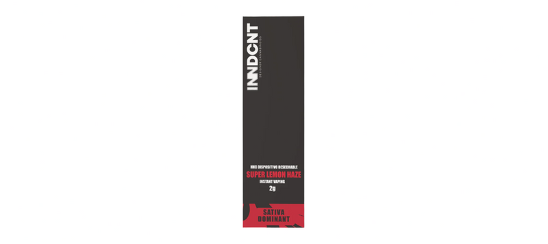 Inndcnt | Vape Desechable HHC 2000 mg | 2 ml | Pluma de Wax