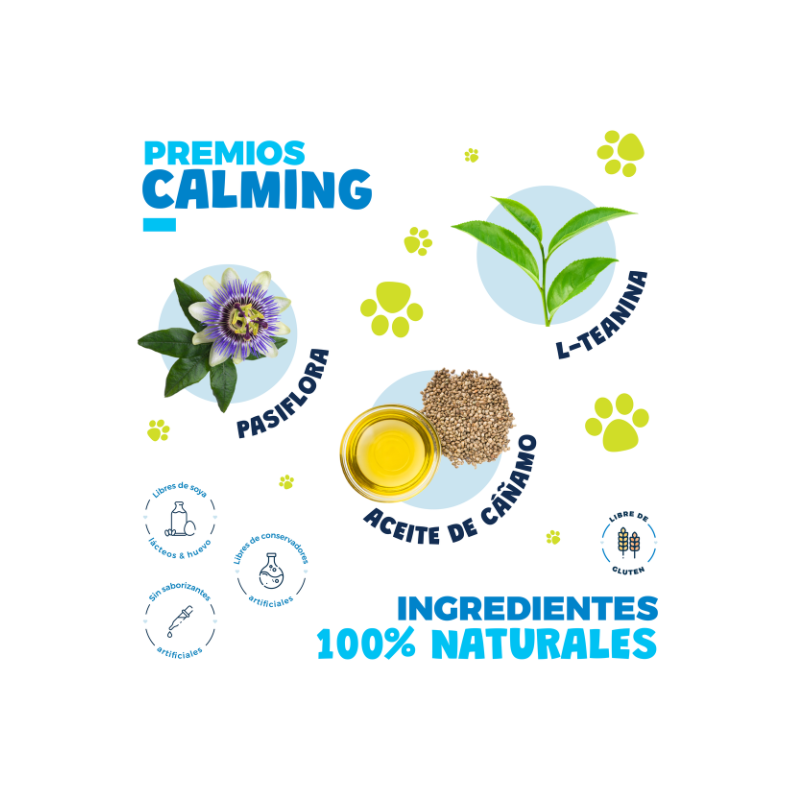 Waggy's | Premios Calming para Mascotas CBD Hasta 250 mg | 50 piezas