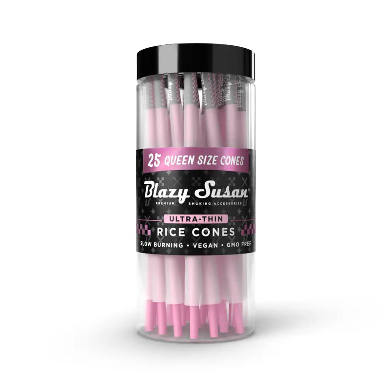 Blazy Susan | Conos Pre Rolados de Papel de Arroz | Hasta 50 conos