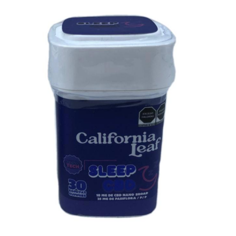 California Leaf |  Gomitas Sleep CBD 10 mg/pza | 15 o 30 piezas