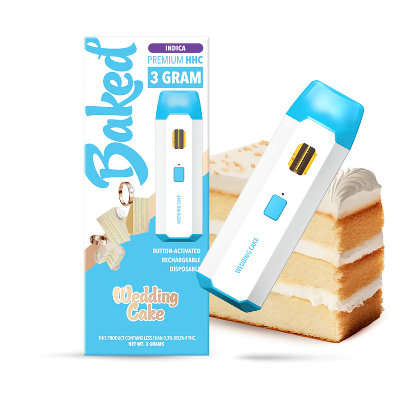Baked | Vape Desechable HHC 3000 mg | 3 ml | Pluma de Wax