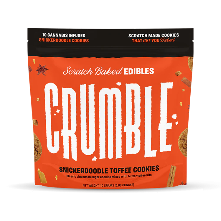 Crumble | Galletas-Brownies THC 10 mg/pza | 10 piezas