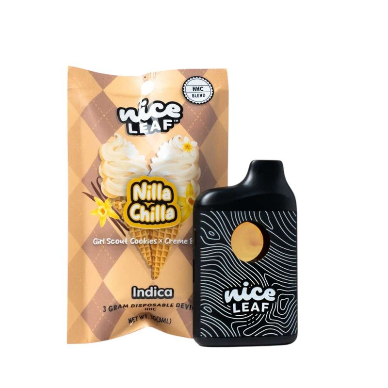 Nice Leaf | Vape pen desechable HHC 3000 mg | 3 ml | Pluma de Wax