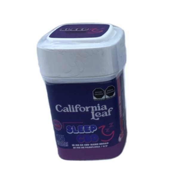 California Leaf |  Gomitas Sleep CBD 10 mg/pza | 15 o 30 piezas