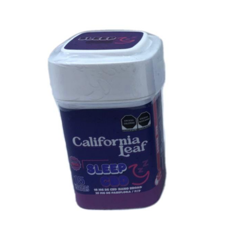 California Leaf |  Gomitas Sleep CBD 10 mg/pza | 15 o 30 piezas