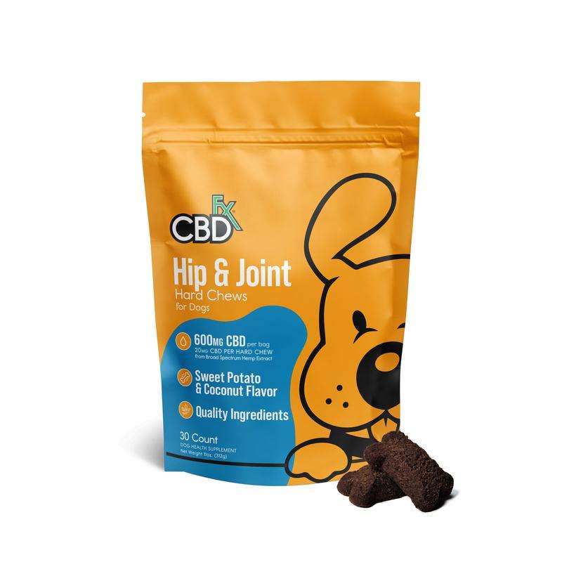 CBDfx | Premios Hip & Joint para perro CBD 20 mg/pza | 30 piezas