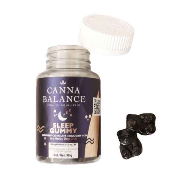 Cannabalance | Gomitas Sleep CBD 30 mg/pza + CBN 5 mg/pza | 30 piezas