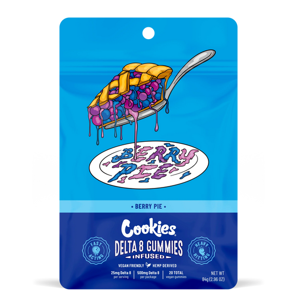 Cookies | Gomitas Delta 8 THC 25 mg/pza | 20 piezas
