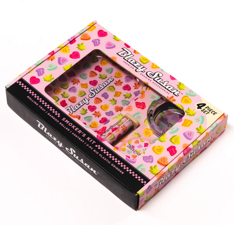 Blazy Susan | Kit de Charola + Roladora + Cenicero + Grinder | 1 pieza