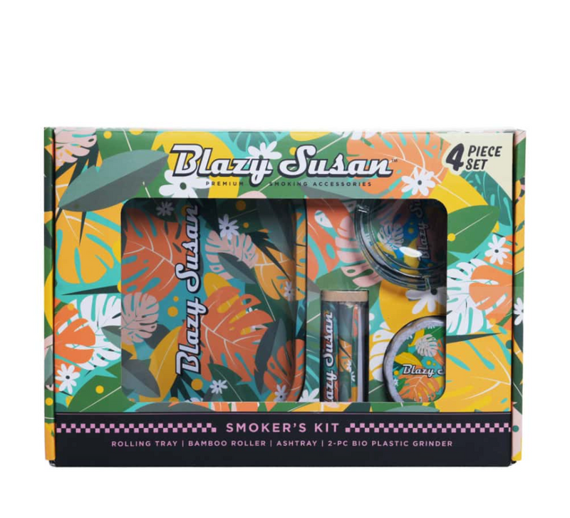 Blazy Susan | Kit de Charola + Roladora + Cenicero + Grinder | 1 pieza