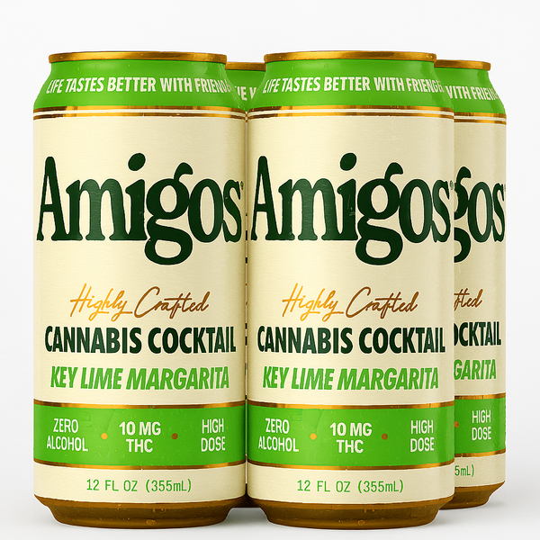 Amigos | Bebidas | Delta 9 THC 10 mg/pza | 355ml | 4 pack
