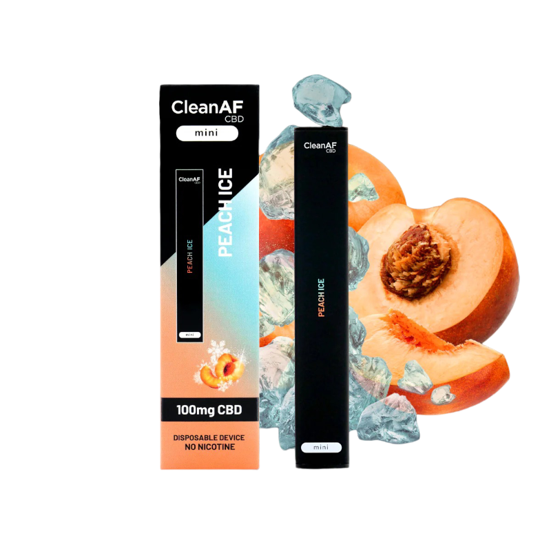 CleanAF | Vape Desechable CBD E. Amplio 100 mg | 1.3 ml