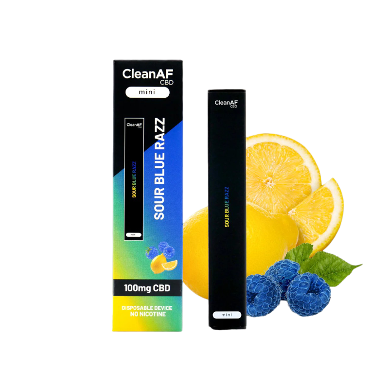 CleanAF | Vape Desechable CBD E. Amplio 100 mg | 1.3 ml