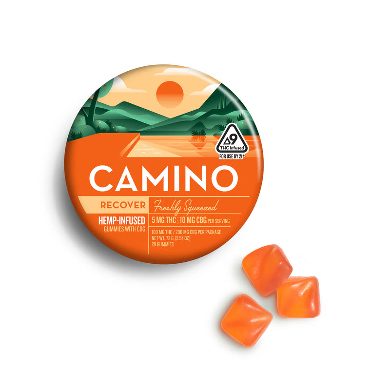 Camino | Gomitas THC 5 mg/pza | 20 piezas