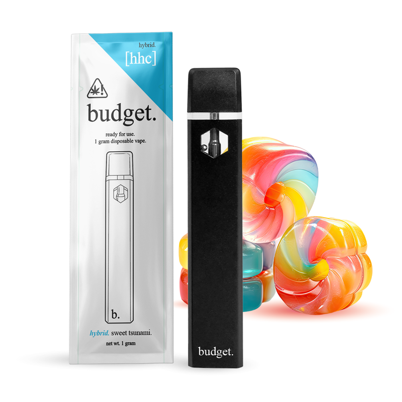 Budget | Vape Desechable HHC 1000 mg | 1 ml | Pluma de Wax