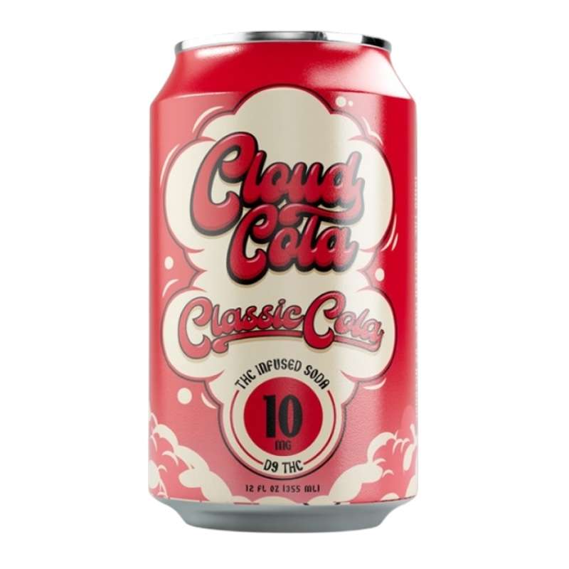 Cloud Cola | High Seltzer Delta 9 THC 10 mg/pz | 355 ml