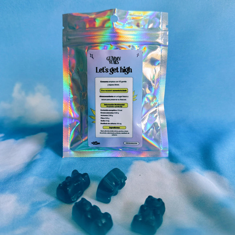 High Gaang | Gomitas Delta 9 THC 30 mg/pza | 5 piezas