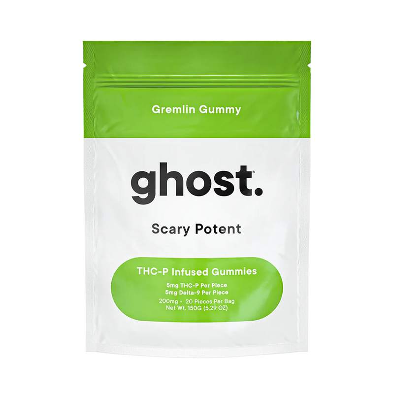 Ghost | Gomitas Reaper Delta 9 THC 5 mg/pza + THC-P 5 mg/pza | 20 piezas
