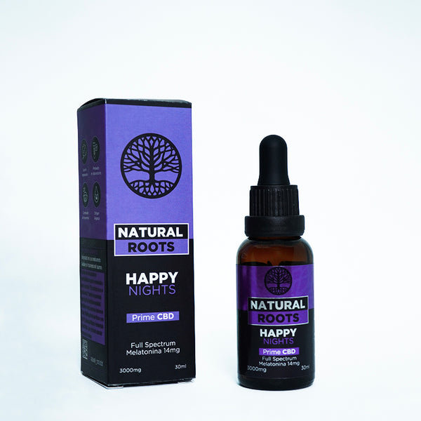 Natural Roots | Aceite Noche CBD E. Completo 3000 mg | 30 ml